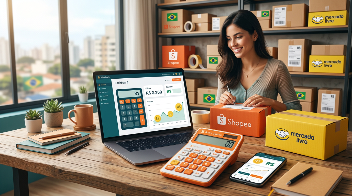Como Usar a Calculadora Sobra Quanto para Lucrar Mais em Marketplaces