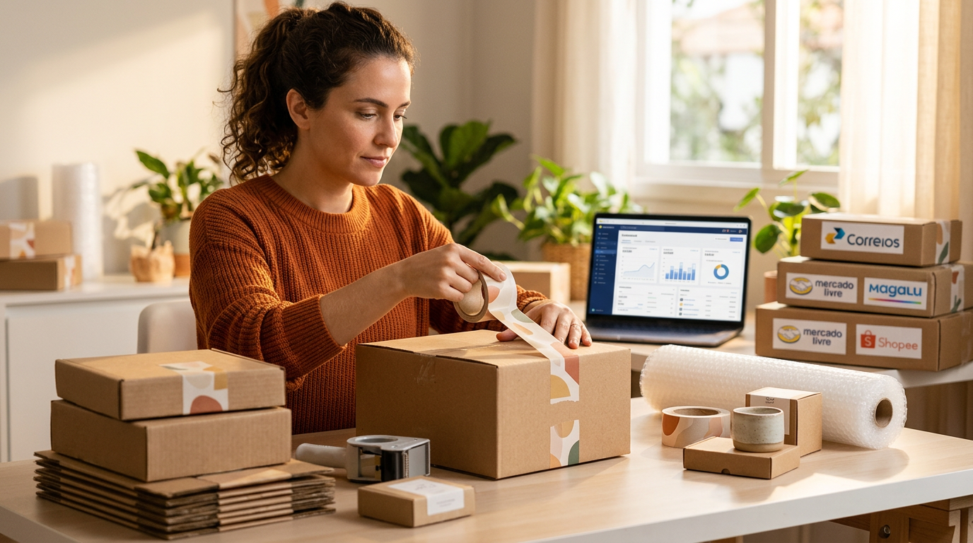 Custo de Embalagem no E-commerce: Impacto no Lucro Real